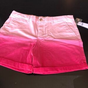 Gap khaki boyfriend shorts size 8